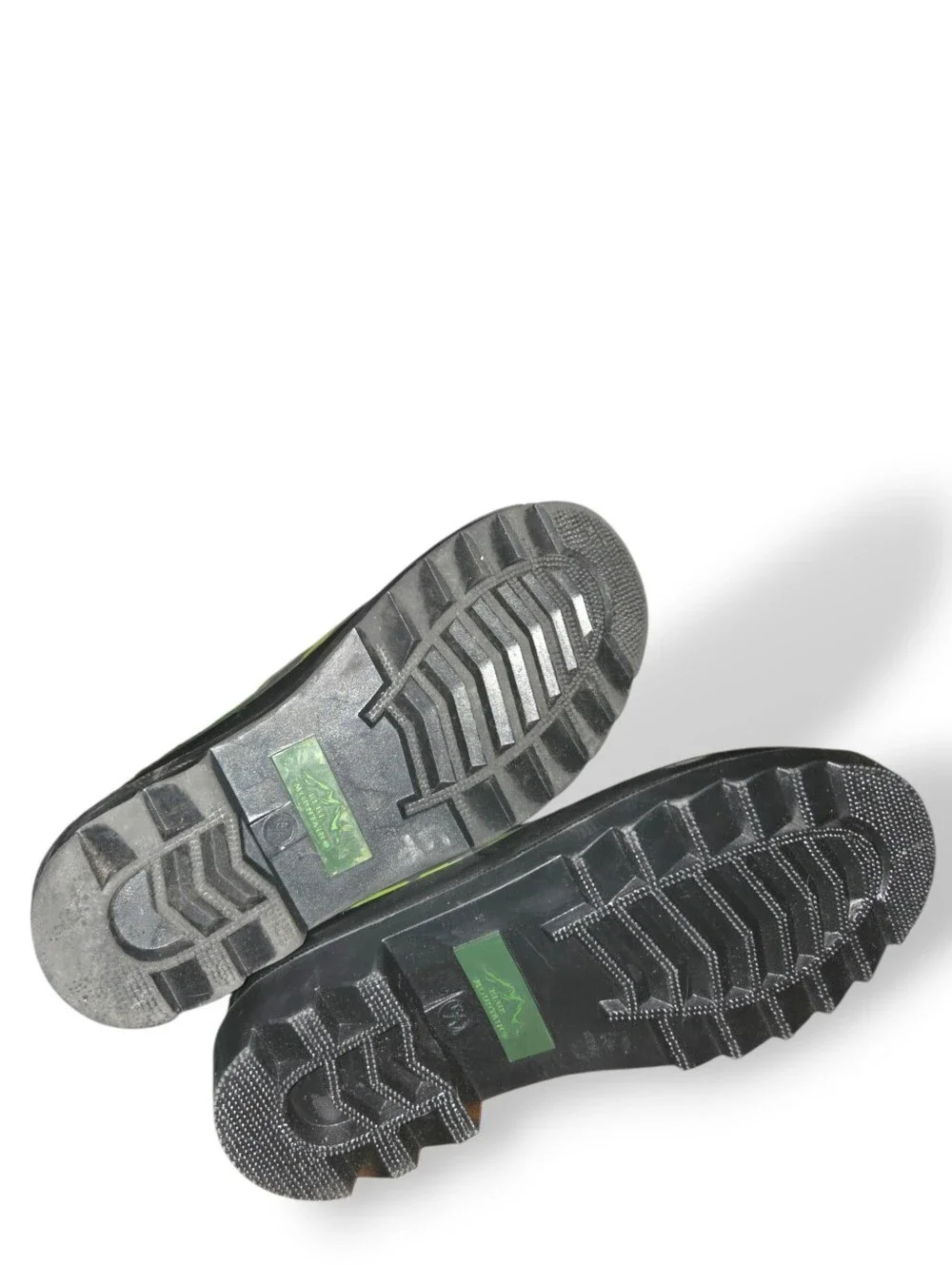 Blue Mountain Kids' Green Dinosaur Camo Rain Boots